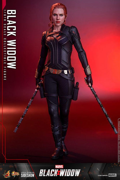 HOT TOYS - Marvel - Black Widow Movie Masterpiece 1:6 Action Doll Black Widow MMS603