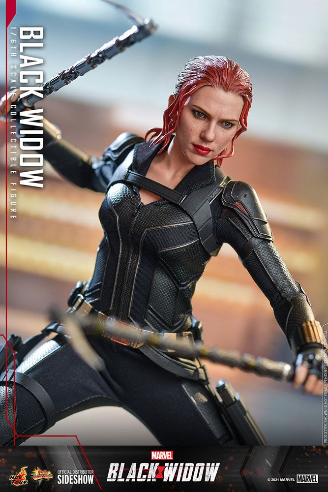 HOT TOYS - Marvel - Black Widow Movie Masterpiece 1:6 Action Doll Black Widow MMS603