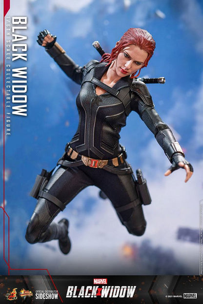 HOT TOYS - Marvel - Black Widow Movie Masterpiece 1:6 Action Doll Black Widow MMS603