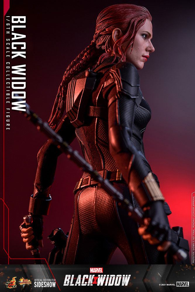 HOT TOYS - Marvel - Black Widow Movie Masterpiece 1:6 Action Doll Black Widow MMS603