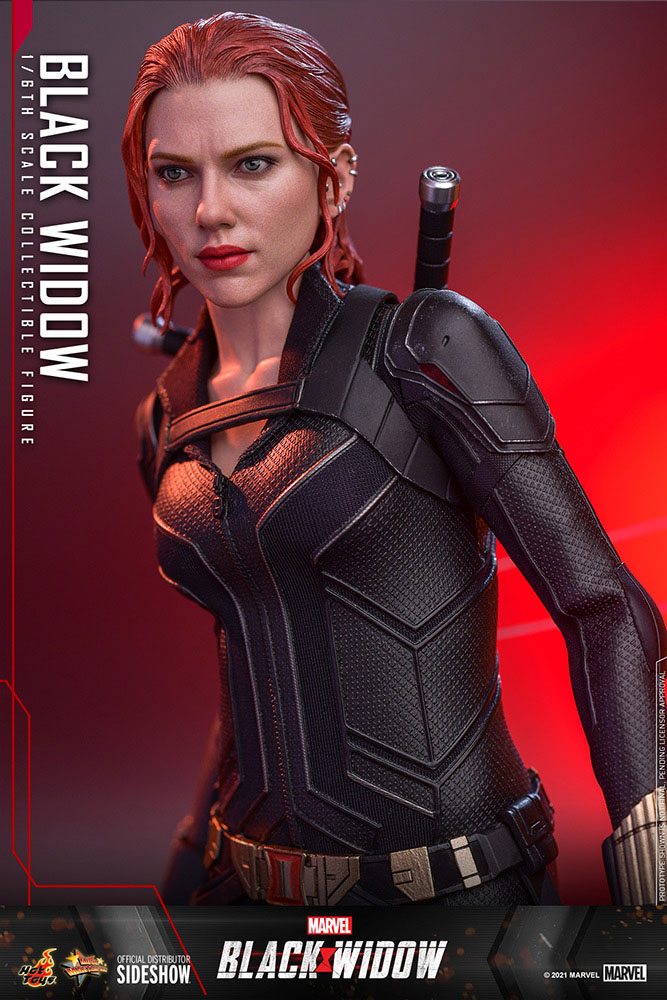 HOT TOYS - Marvel - Black Widow Movie Masterpiece 1:6 Action Doll Black Widow MMS603