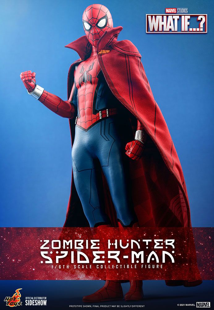 HOT TOYS - Marvel - What If...? 1:6 Action Doll Zombie Hunter Spider-Man TMS058