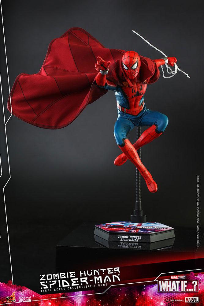 HOT TOYS - Marvel - What If...? 1:6 Action Doll Zombie Hunter Spider-Man TMS058