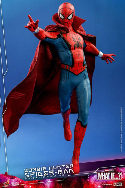 HOT TOYS - What If...? Action Figure 1/6 Zombie Hunter Spider-Man TMS058