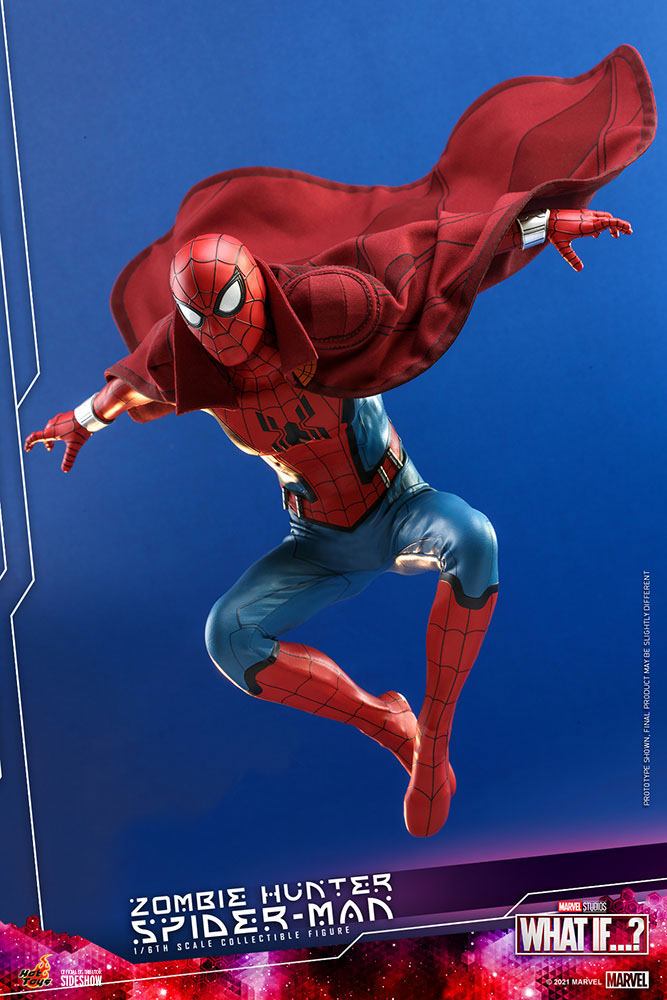 HOT TOYS - What If...? Action Figure 1/6 Zombie Hunter Spider-Man TMS058