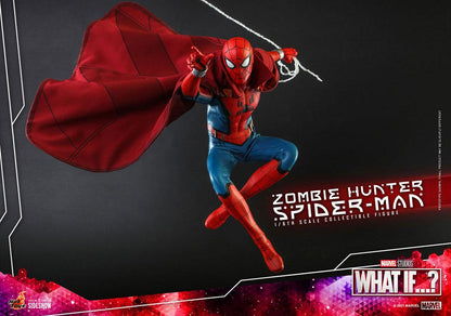 HOT TOYS - Marvel - What If...? 1:6 Action Doll Zombie Hunter Spider-Man TMS058