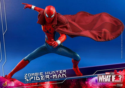 HOT TOYS - What If...? Action Figure 1/6 Zombie Hunter Spider-Man TMS058