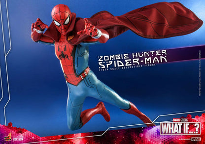 HOT TOYS - Marvel - What If...? 1:6 Action Doll Zombie Hunter Spider-Man TMS058