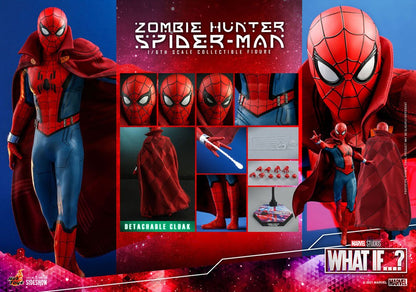 HOT TOYS - Marvel - What If...? 1:6 Action Doll Zombie Hunter Spider-Man TMS058