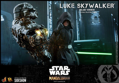 HOT TOYS - Star Wars The Mandalorian 1:6 Action Doll Luke Skywalker (DeLuxe Ver) DX23