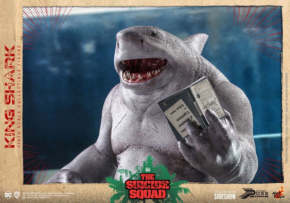 HOT TOYS - Dc Comics - Suicide Squad Movie Masterpiece 1:6 Action Doll King Shark PPS006