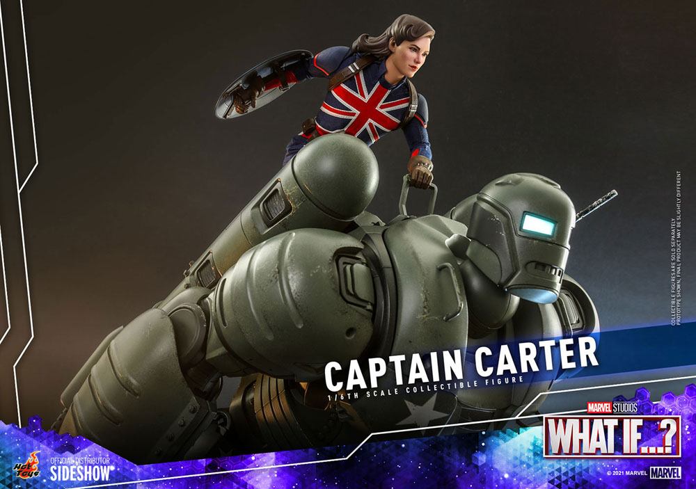 HOT TOYS - Marvel - What If...? 1:6 Action Doll Captain Carter TMS059