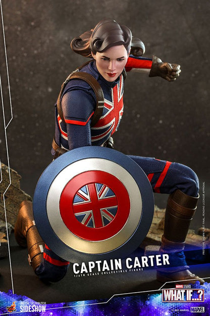 HOT TOYS - Marvel - What If...? 1:6 Action Doll Captain Carter TMS059