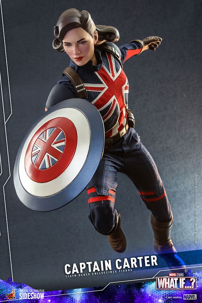 HOT TOYS - Marvel - What If...? 1:6 Action Doll Captain Carter TMS059