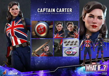 HOT TOYS - Marvel - What If...? 1:6 Action Doll Captain Carter TMS059