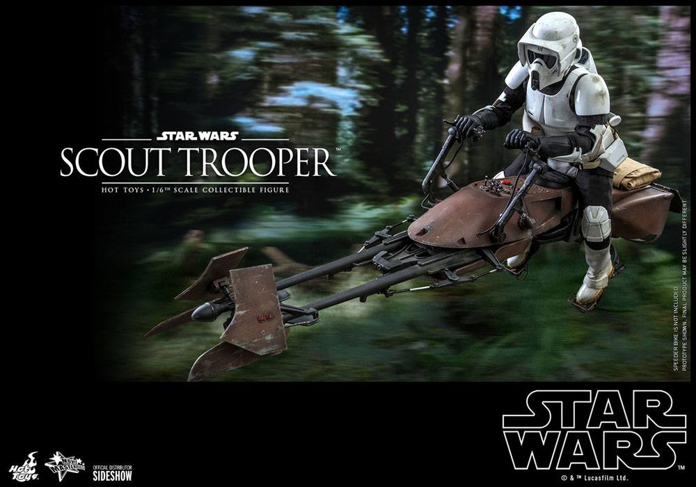 HOT TOYS - Star Wars Episode VI 1:6 Action Doll Scout Trooper MMS611