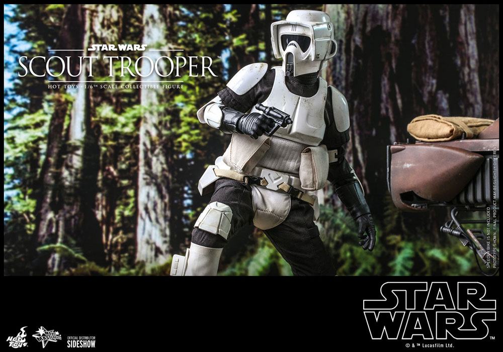 HOT TOYS - Star Wars Episode VI 1:6 Action Doll Scout Trooper MMS611