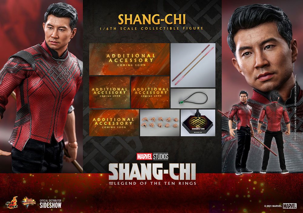 HOT TOYS - Marvel - Shang-Chi and The Legend of The Ten Rings Movie Masterpiece 1:6 Action Doll Shang-Chi MMS614