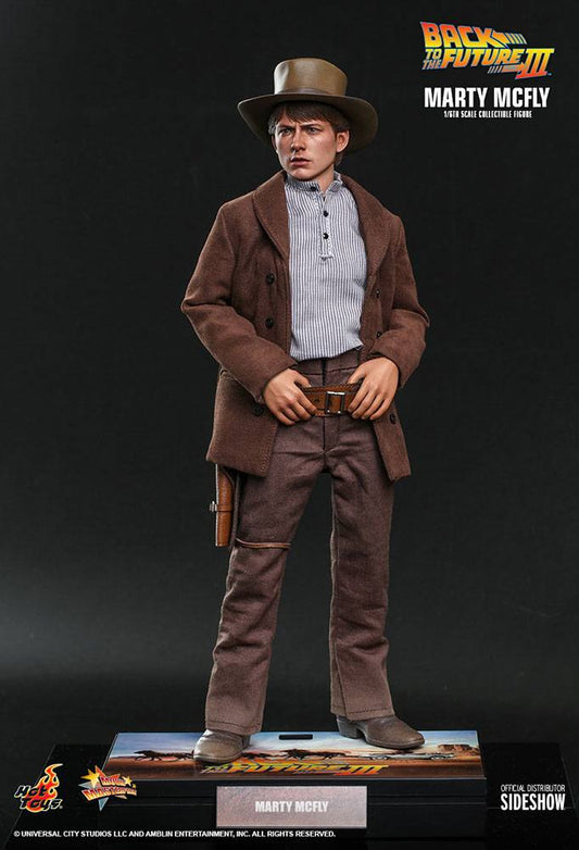 HOT TOYS - Back to The Future III Movie Masterpiece 1:6 Action Doll Marty McFly