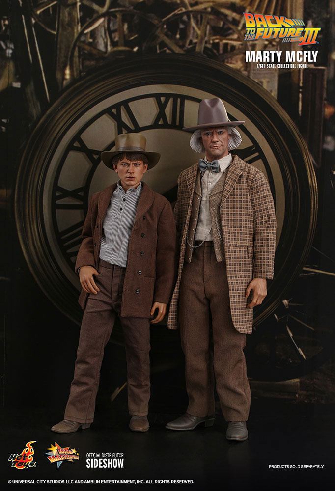 HOT TOYS - Back to The Future III Movie Masterpiece 1:6 Action