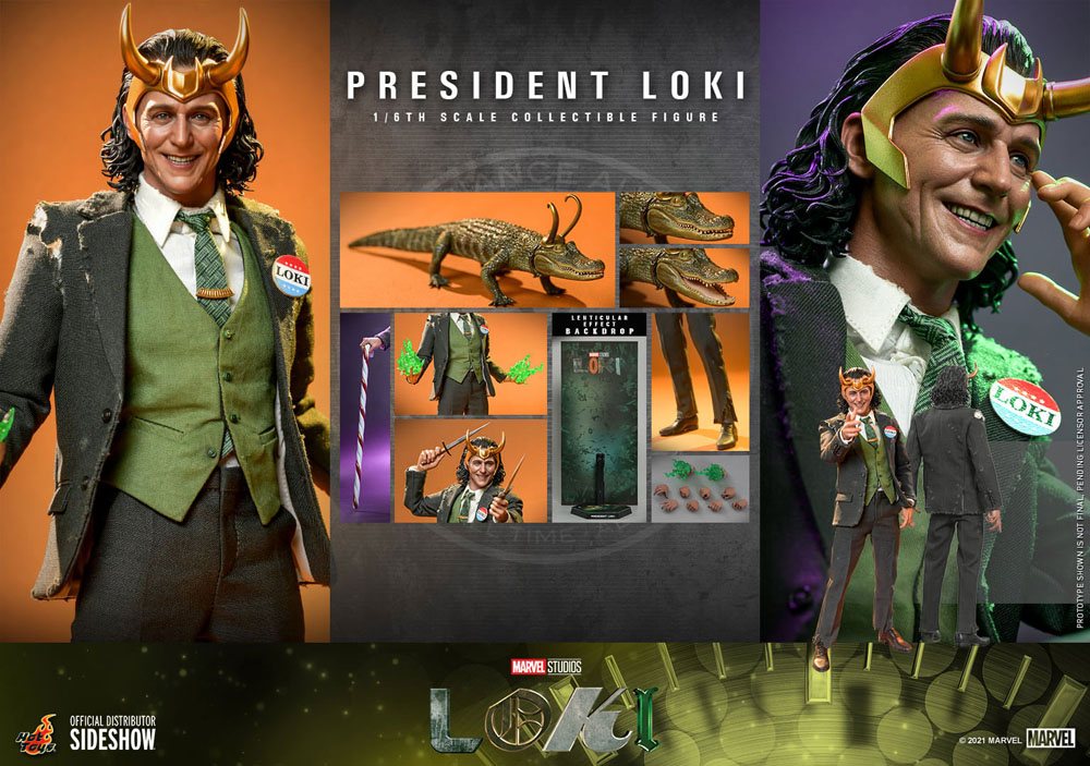 OFFERTA HOT TOYS - Loki Action Figure 1/6 President Loki