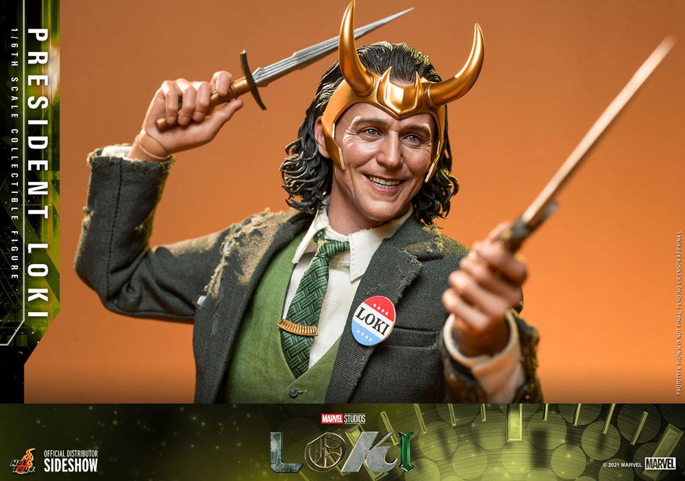 OFFERTA HOT TOYS - Loki Action Figure 1/6 President Loki