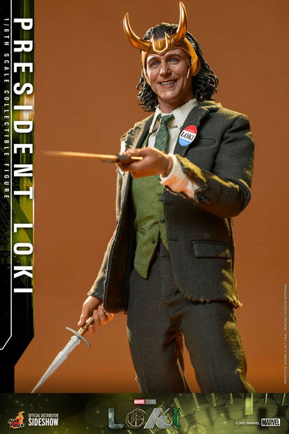 OFFERTA HOT TOYS - Loki Action Figure 1/6 President Loki