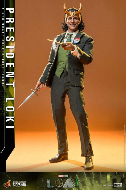 OFFERTA HOT TOYS - Loki Action Figure 1/6 President Loki