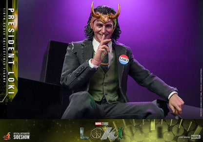 OFFERTA HOT TOYS - Loki Action Figure 1/6 President Loki