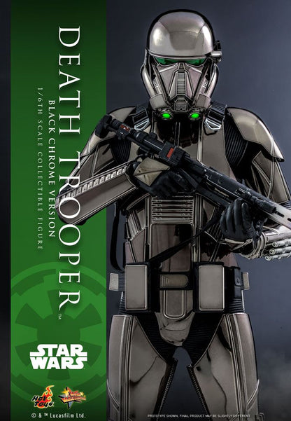 HOT TOYS - Star Wars 1:6 Action Doll Death Trooper (Black Chrome) 2022 Convention EXCLUSIVE MMS621