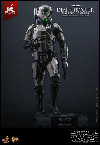 HOT TOYS - Star Wars 1:6 Action Doll Death Trooper (Black Chrome) 2022 Convention EXCLUSIVE MMS621