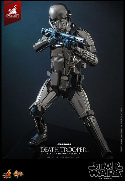 HOT TOYS - Star Wars 1:6 Action Doll Death Trooper (Black Chrome) 2022 Convention EXCLUSIVE MMS621