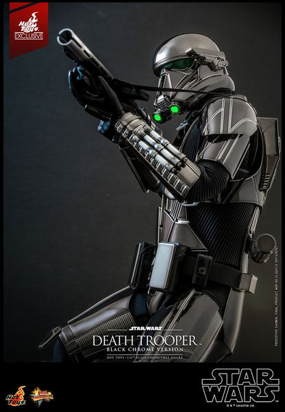 HOT TOYS - Star Wars 1:6 Action Doll Death Trooper (Black Chrome) 2022 Convention EXCLUSIVE MMS621