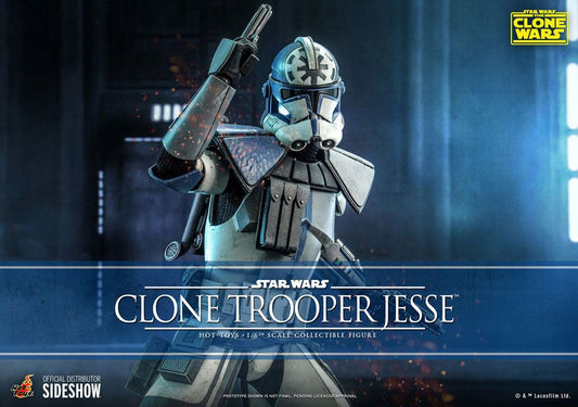 HOT TOYS - Star Wars The Clone Wars 1:6 Action Doll Clone Trooper Jesse TMS064