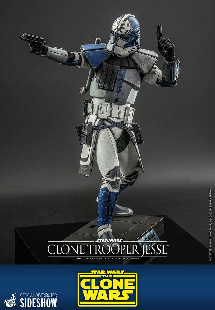 HOT TOYS - Star Wars The Clone Wars Action Figure 1/6 Clone Trooper Jesse