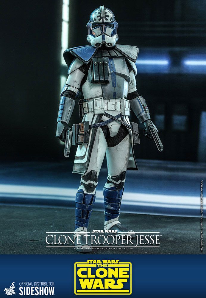 HOT TOYS - Star Wars The Clone Wars 1:6 Action Doll Clone Trooper Jesse TMS064