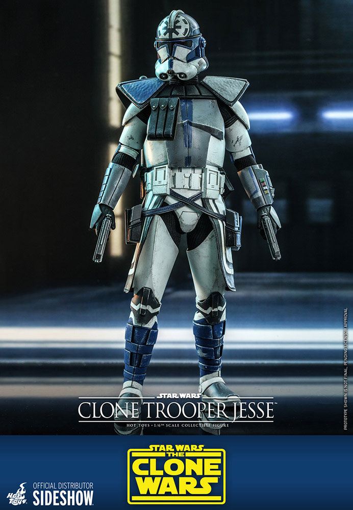 HOT TOYS - Star Wars The Clone Wars Action Figure 1/6 Clone Trooper Jesse