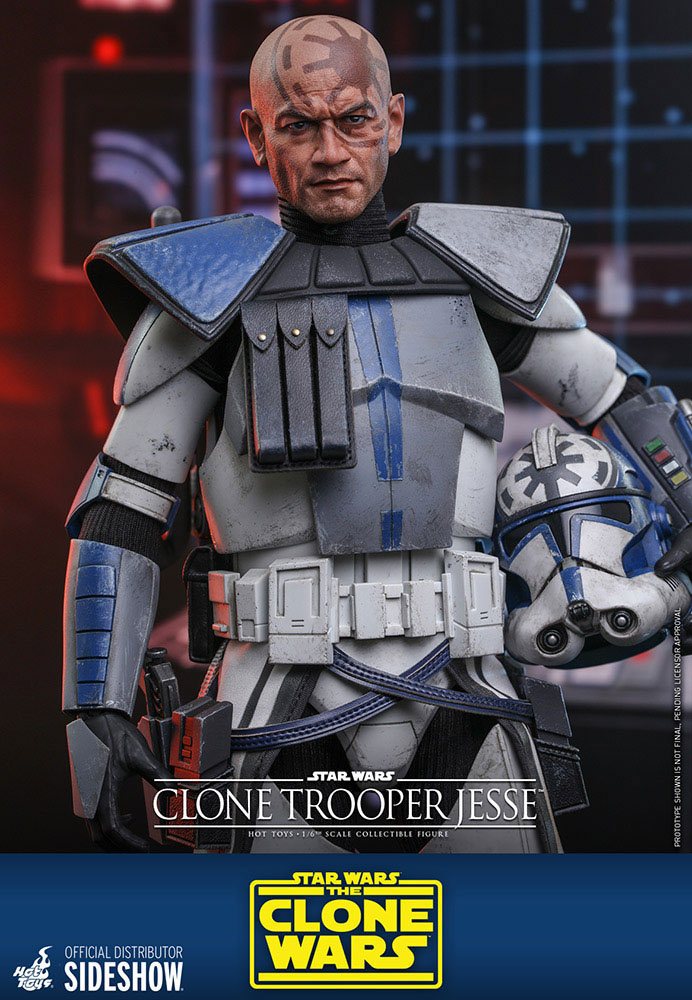 HOT TOYS - Star Wars The Clone Wars 1:6 Action Doll Clone Trooper Jesse TMS064