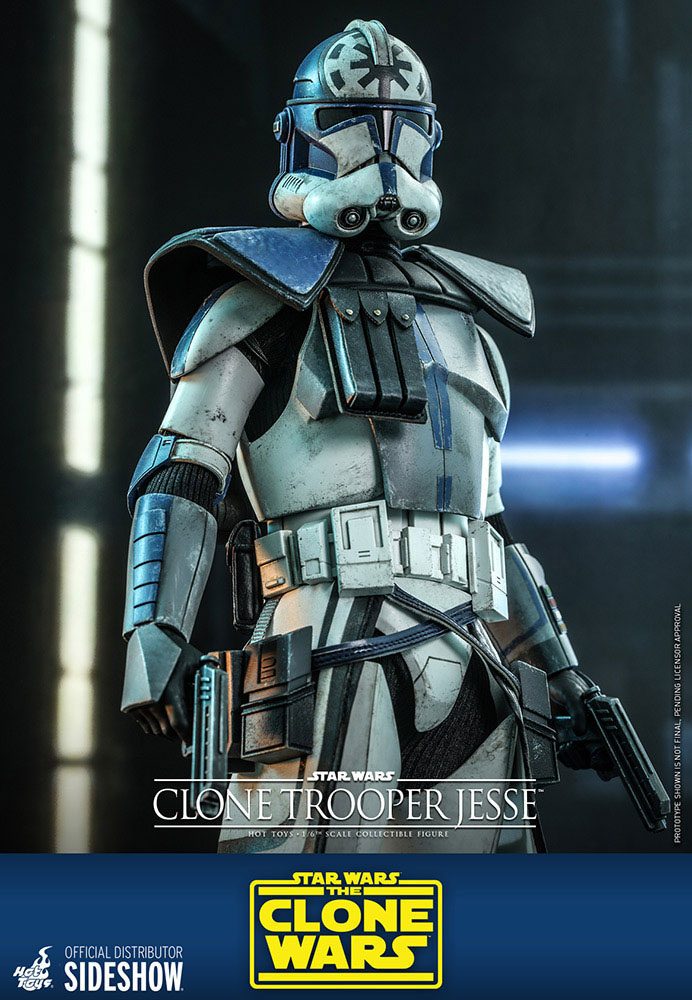 HOT TOYS - Star Wars The Clone Wars Action Figure 1/6 Clone Trooper Jesse