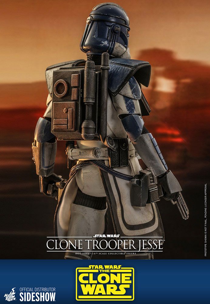 HOT TOYS - Star Wars The Clone Wars Action Figure 1/6 Clone Trooper Jesse