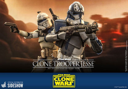 HOT TOYS - Star Wars The Clone Wars Action Figure 1/6 Clone Trooper Jesse