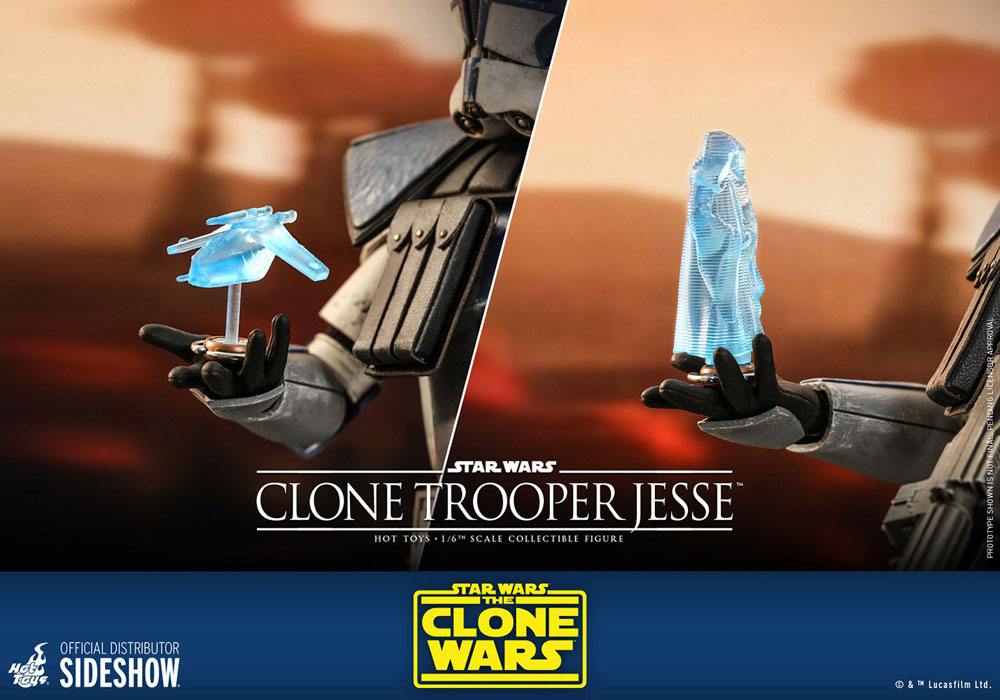 HOT TOYS - Star Wars The Clone Wars 1:6 Action Doll Clone Trooper Jesse TMS064