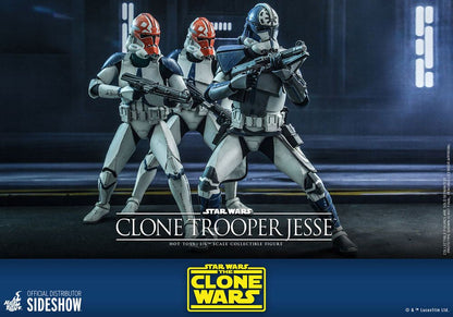 HOT TOYS - Star Wars The Clone Wars 1:6 Action Doll Clone Trooper Jesse TMS064