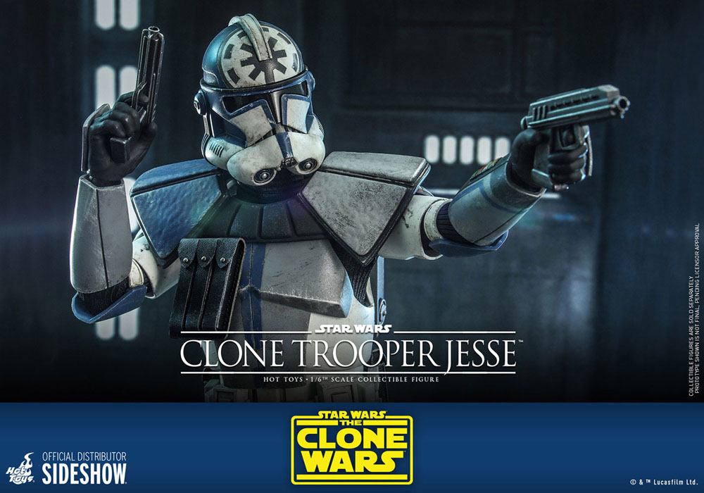 HOT TOYS - Star Wars The Clone Wars Action Figure 1/6 Clone Trooper Jesse