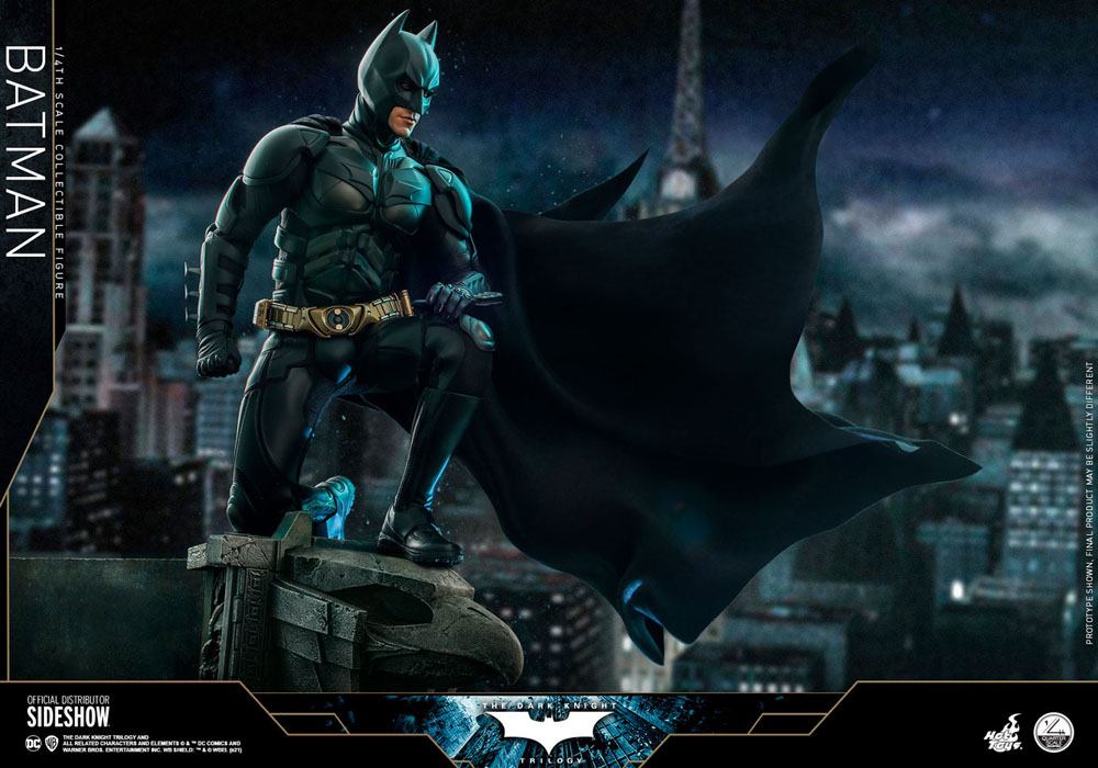 HOT TOYS - Dc Comics - The Dark Knight Trilogy Batman 1:4 Action Doll QS019