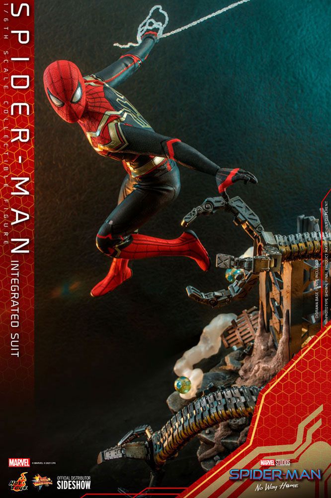 HOT TOYS - Spider-Man: No Way Home  Spider-Man (Integrated Suit) MMS623