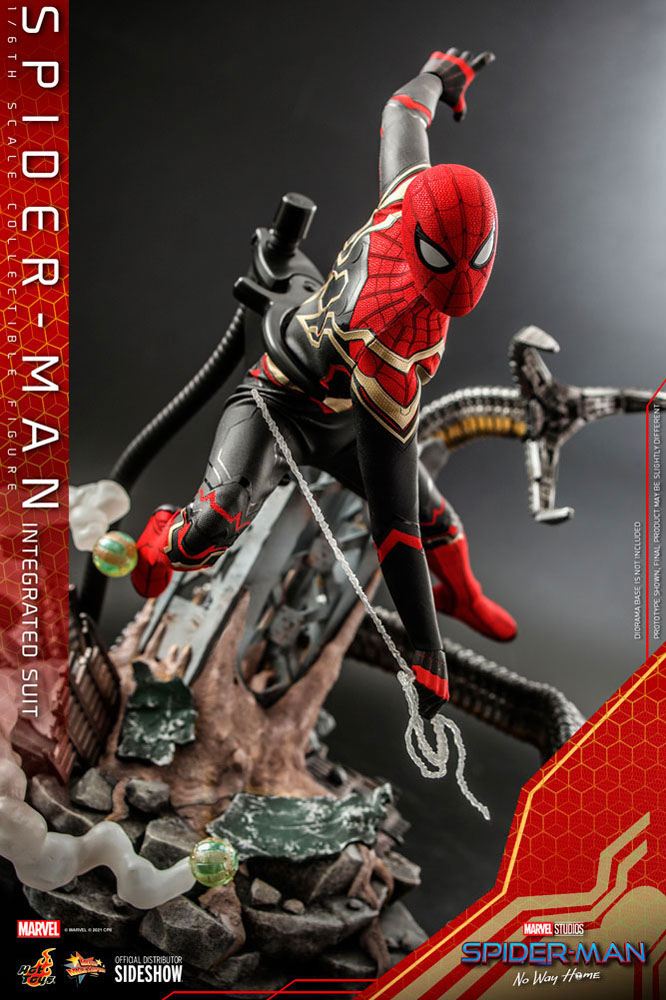 HOT TOYS - Spider-Man: No Way Home  Spider-Man (Integrated Suit) MMS623