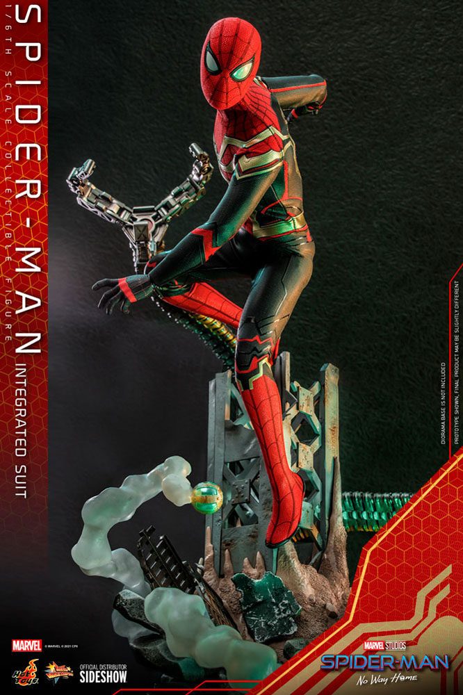 HOT TOYS - Spider-Man: No Way Home  Spider-Man (Integrated Suit) MMS623