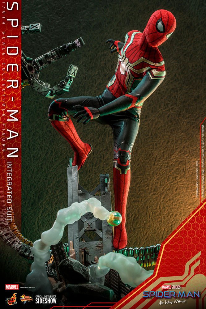 HOT TOYS - Spider-Man: No Way Home  Spider-Man (Integrated Suit) MMS623