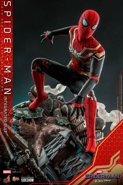 HOT TOYS - Spider-Man: No Way Home  Spider-Man (Integrated Suit) MMS623